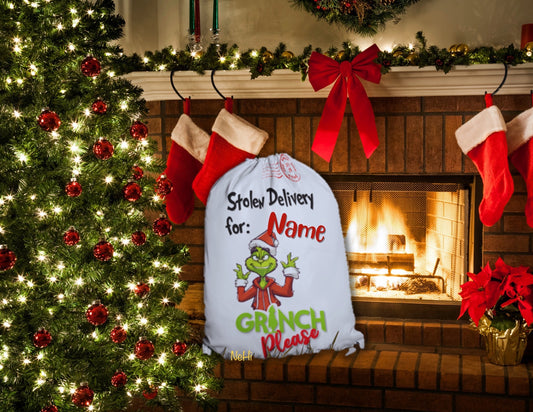 Santa Sack - Green Guy