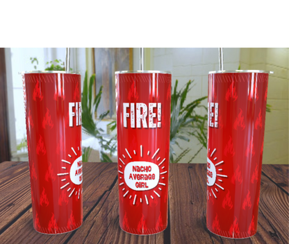 Digital Fire Hot Tumbler